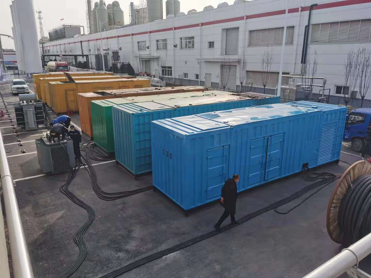 白碱滩出租发电机-柴油发电机组三相采用什么接法
